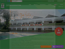 Tablet Screenshot of gmncollegeambala.org